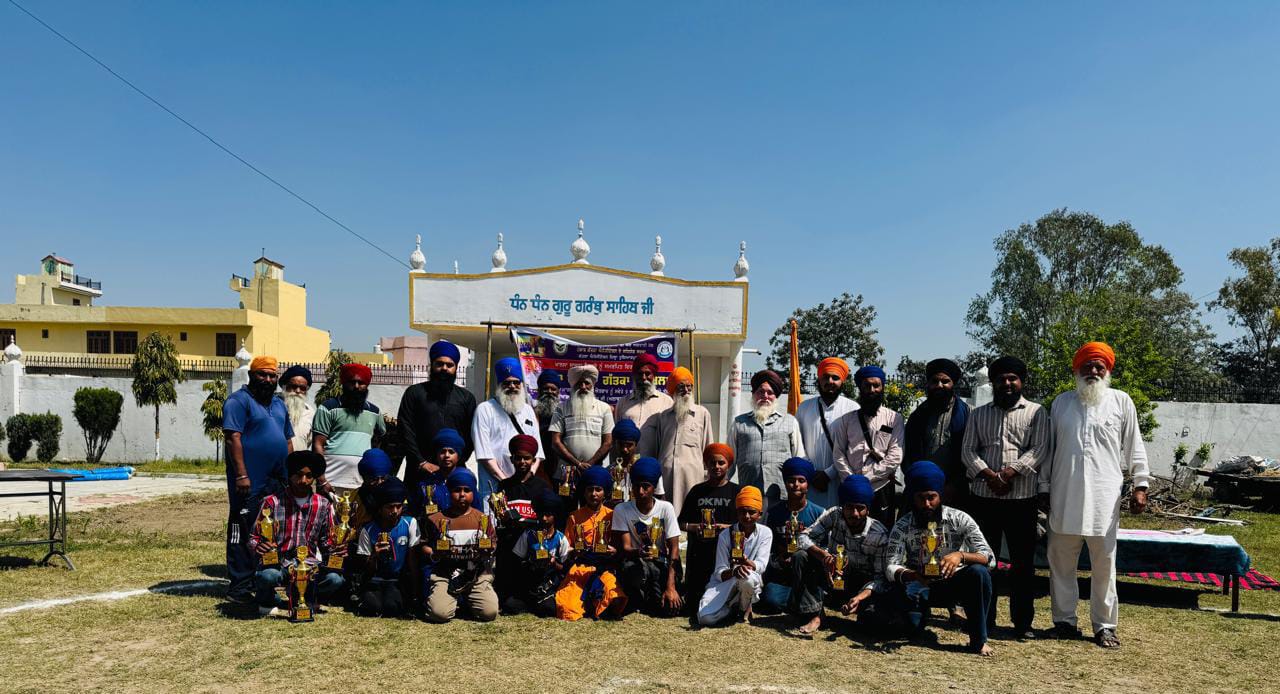 खालसा साजना दिवस को समर्पित चौथी दोआबा गतका प्रतियोगिता का आयोजन किया गया।
